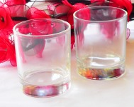 Clear Glass Tea Light Candle Holder - Big 9cm - BULK Buy